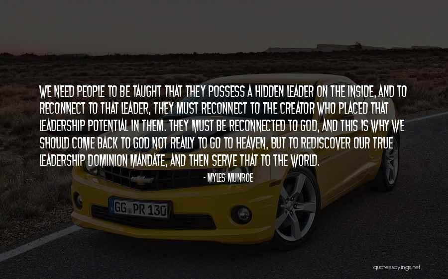 Not Hidden Quotes By Myles Munroe Not Hidden Quotes By Myles Munroe