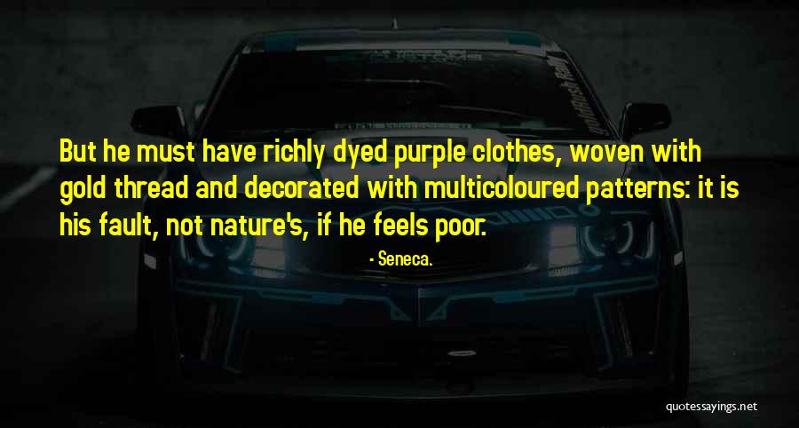 Not His Fault Quotes By Seneca.