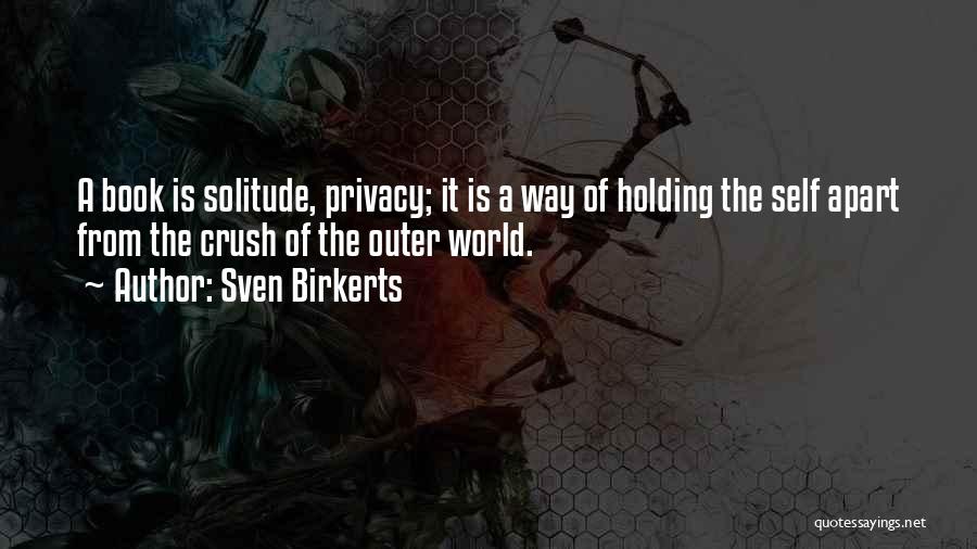 Not Holding On To The Past Quotes By Sven Birkerts