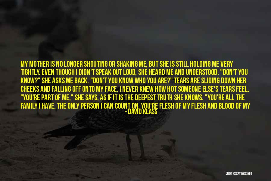 Not Holding You Back Quotes By David Klass Not Holding You Back Quotes By David Klass