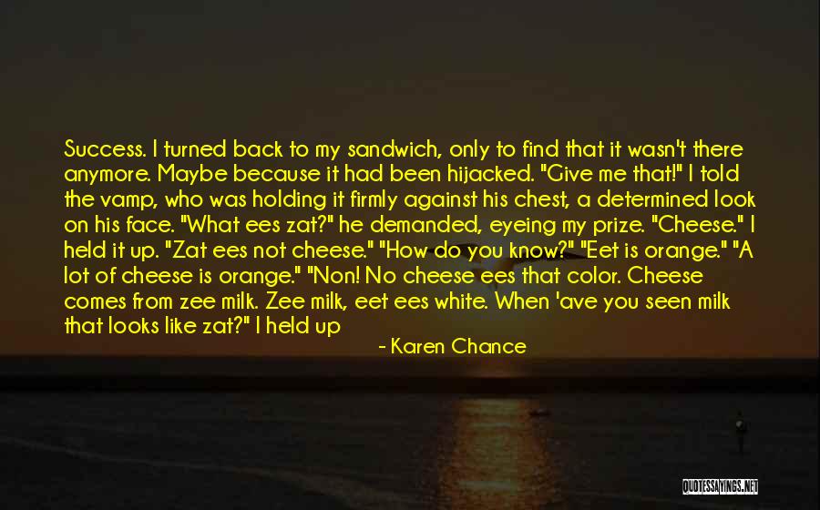 Not Holding You Back Quotes By Karen Chance Not Holding You Back Quotes By Karen Chance