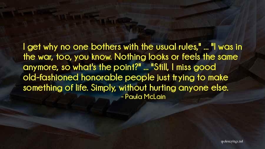 Not Hurting Anymore Quotes By Paula McLain Not Hurting Anymore Quotes By Paula McLain