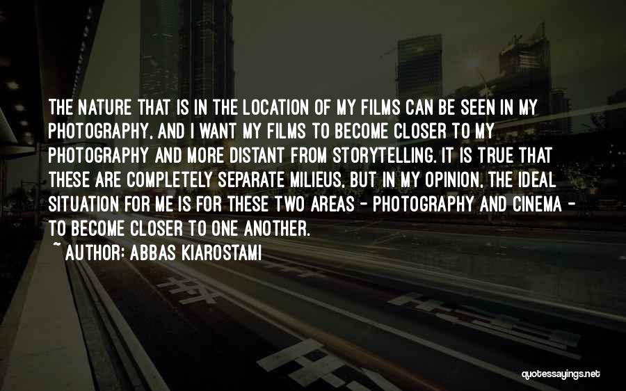 Not Ideal Situation Quotes By Abbas Kiarostami