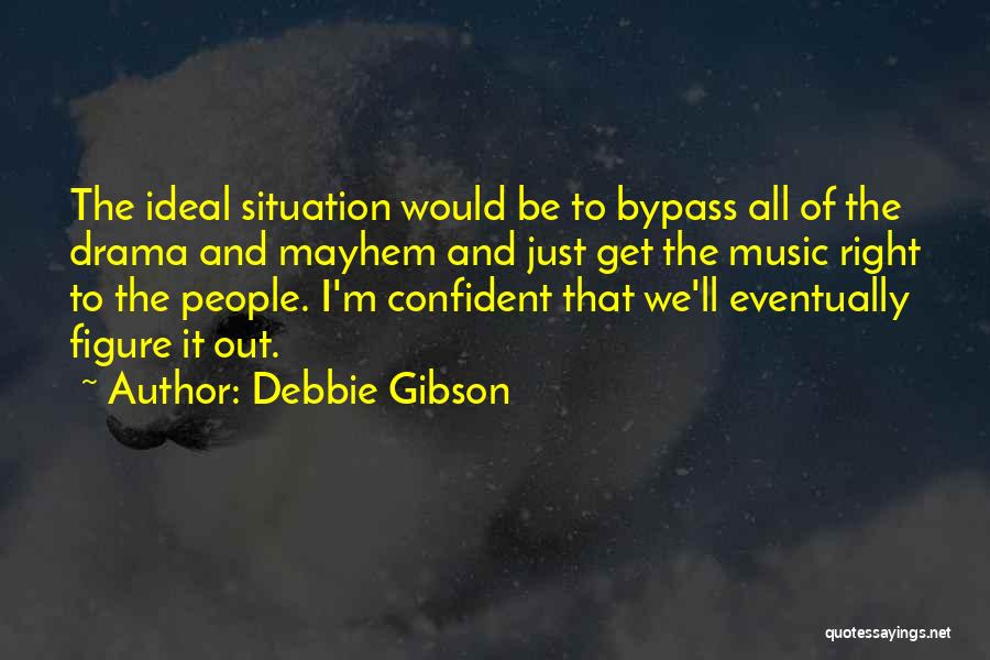 Not Ideal Situation Quotes By Debbie Gibson