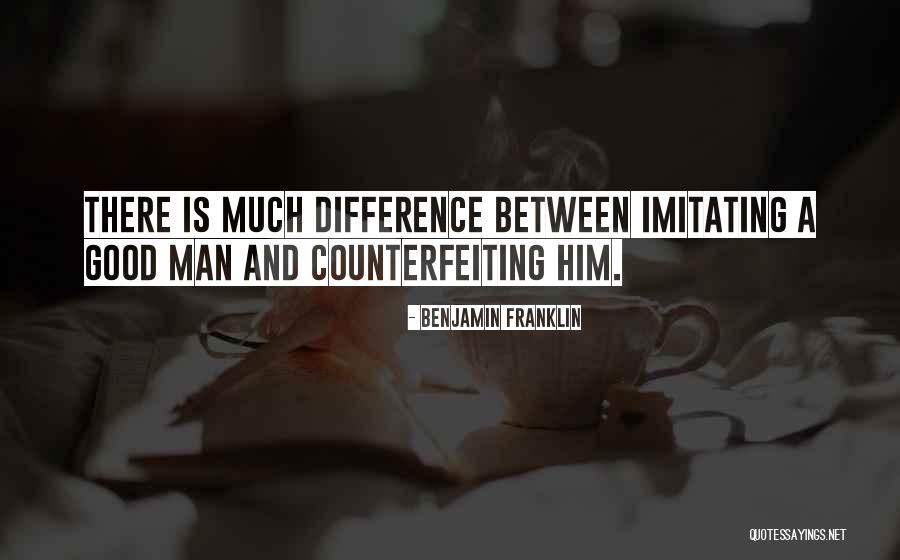 Not Imitating Others Quotes By Benjamin Franklin Not Imitating Others Quotes By Benjamin Franklin