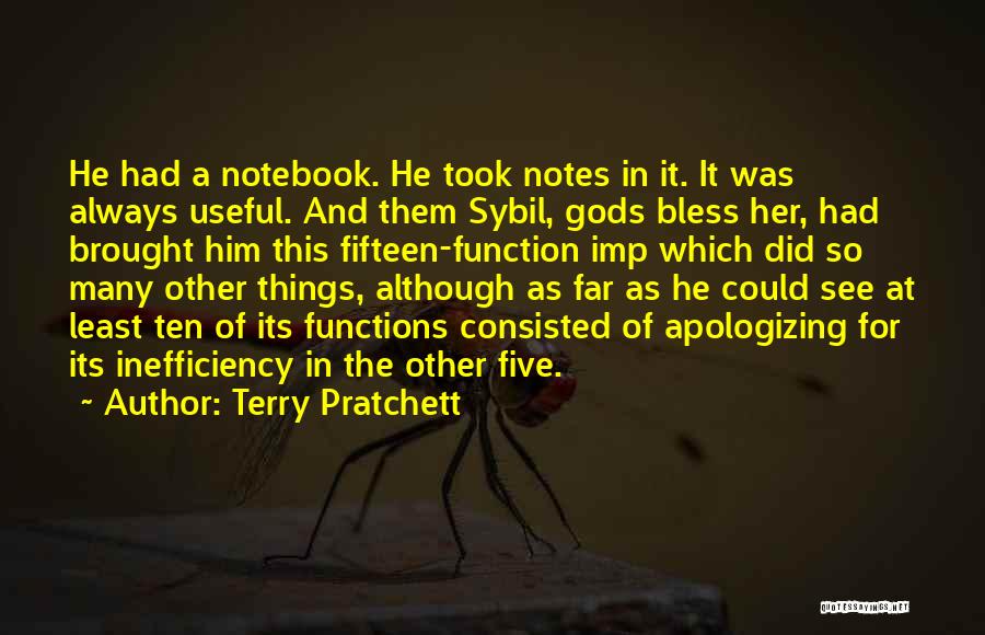 Not Imp Quotes By Terry Pratchett