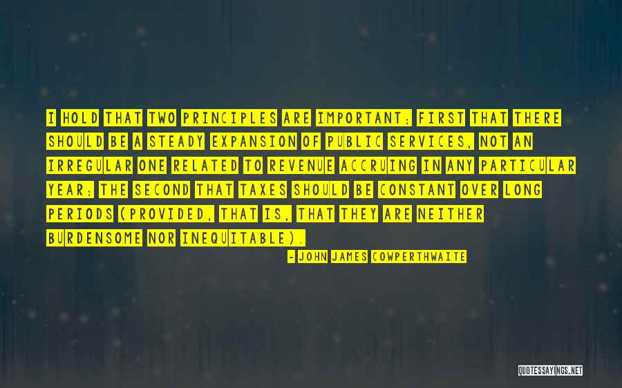 Not Important Quotes By John James Cowperthwaite Not Important Quotes By John James Cowperthwaite