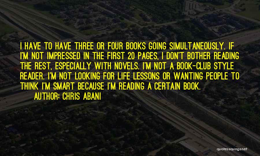 Not Impressed Quotes By Chris Abani