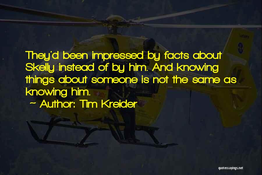 Not Impressed Quotes By Tim Kreider