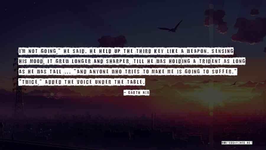 Not In The Mood For Anyone Quotes By Garth Nix Not In The Mood For Anyone Quotes By Garth Nix
