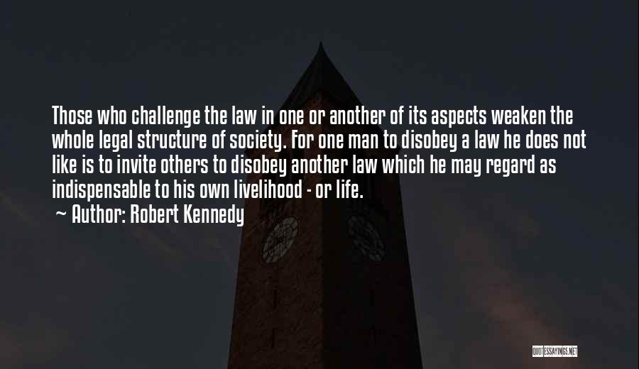 Not Indispensable Quotes By Robert Kennedy