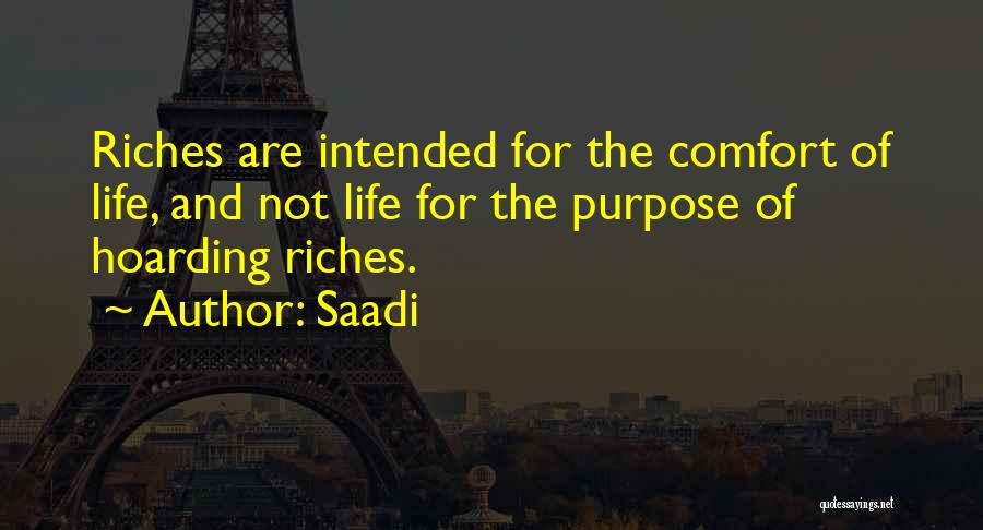 Not Intended Quotes By Saadi