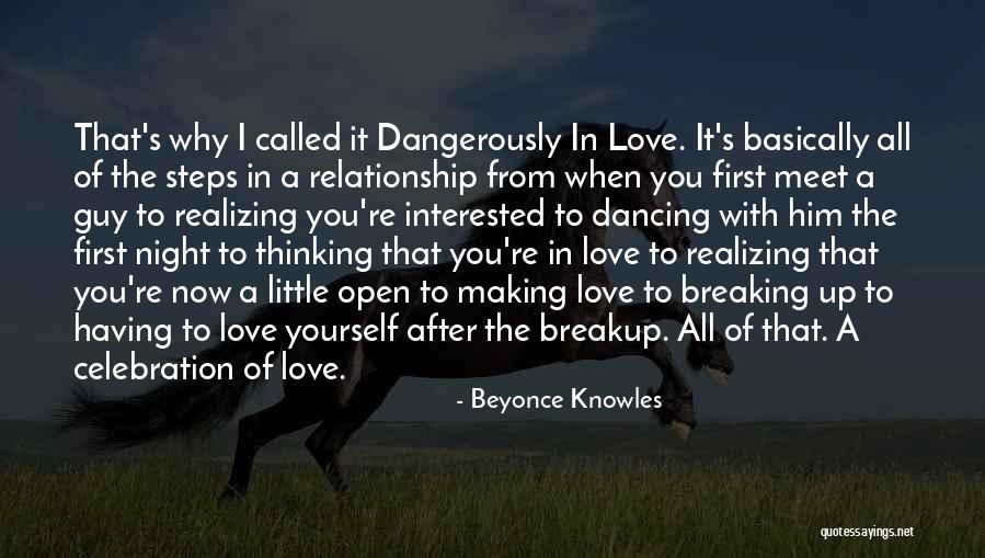 Not Interested In Relationship Quotes By Beyonce Knowles