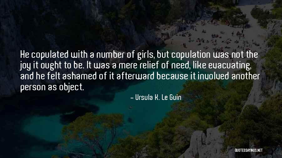 Not Involved Quotes By Ursula K. Le Guin