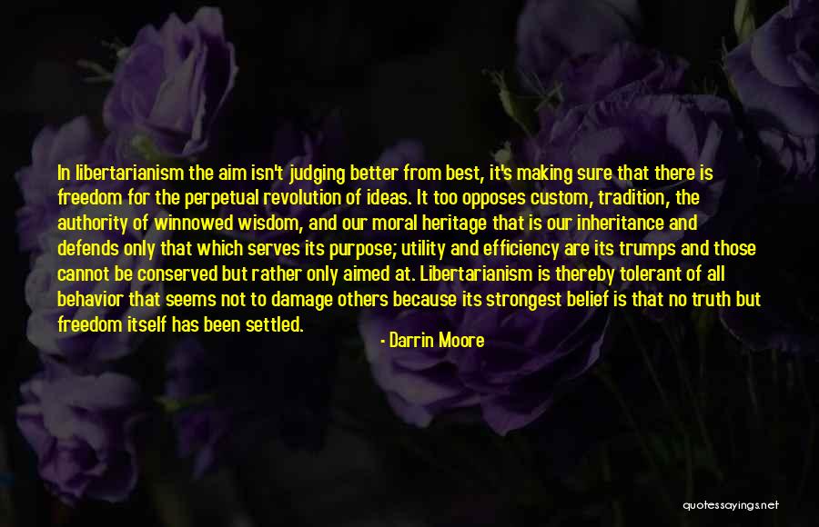 Not Judging Others Quotes By Darrin Moore