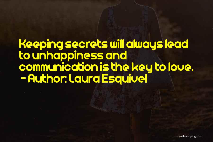 Not Keeping Secrets Quotes By Laura Esquivel