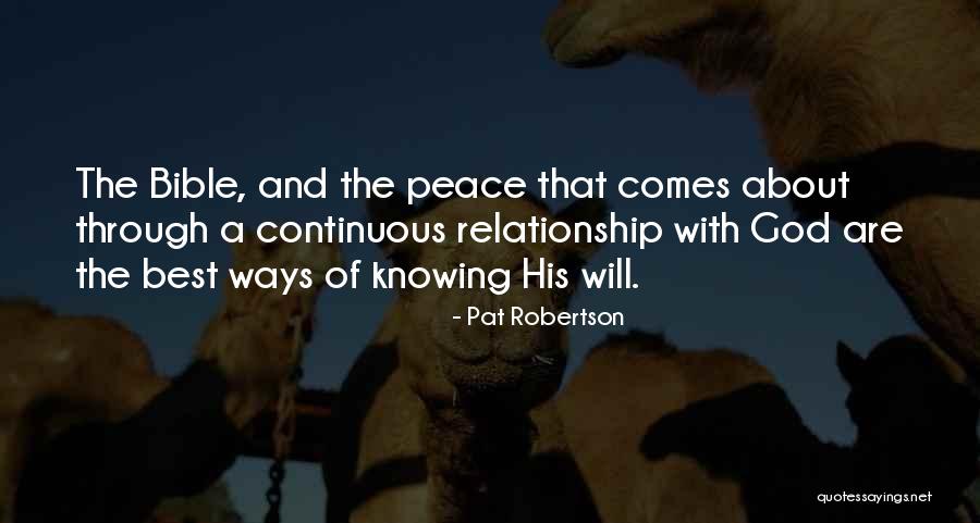 Not Knowing About A Relationship Quotes By Pat Robertson Not Knowing About A Relationship Quotes By Pat Robertson
