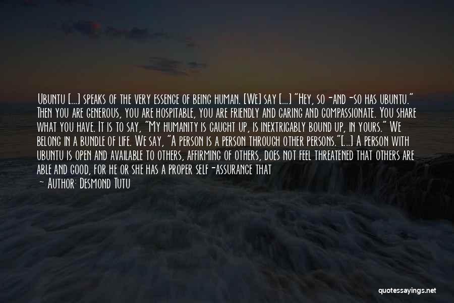 Not Knowing How To Say How You Feel Quotes By Desmond Tutu