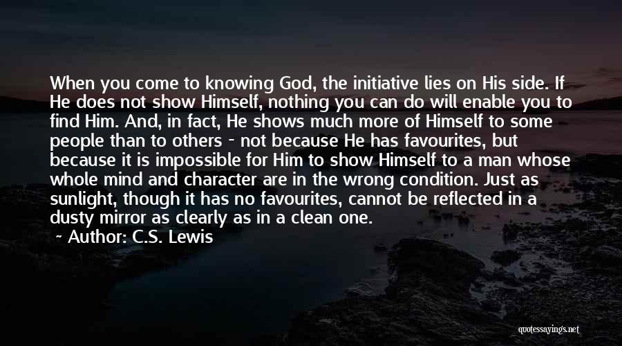 Not Knowing If He's The One Quotes By C.S. Lewis