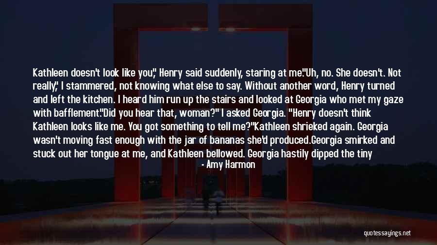 Not Knowing Someone's Feelings Quotes By Amy Harmon Not Knowing Someone's Feelings Quotes By Amy Harmon