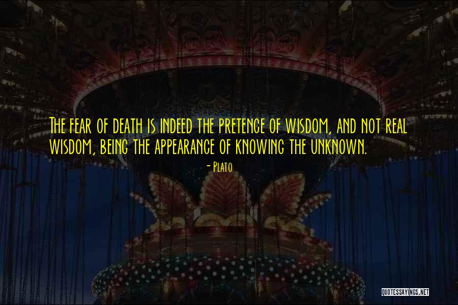 Not Knowing The Unknown Quotes By Plato