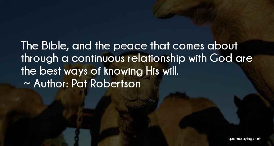 Not Knowing What To Do About A Relationship Quotes By Pat Robertson