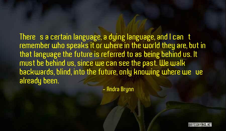 Not Knowing What To Do In The Future Quotes By Andra Brynn Not Knowing What To Do In The Future Quotes By Andra Brynn