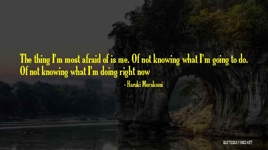 Not Knowing What To Do Quotes By Haruki Murakami Not Knowing What To Do Quotes By Haruki Murakami