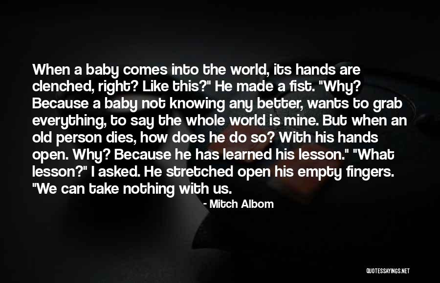 Not Knowing What To Do Quotes By Mitch Albom