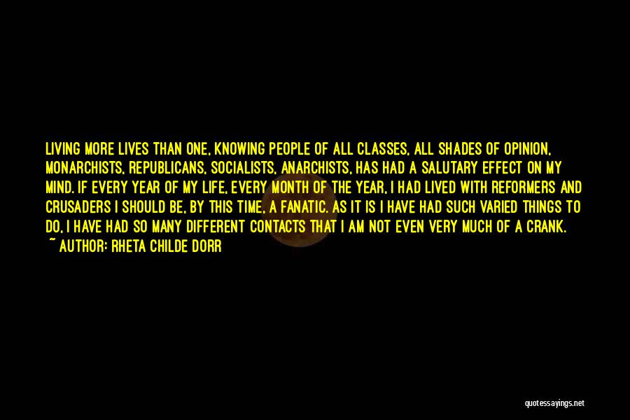 Not Knowing What To Do With Your Life Quotes By Rheta Childe Dorr