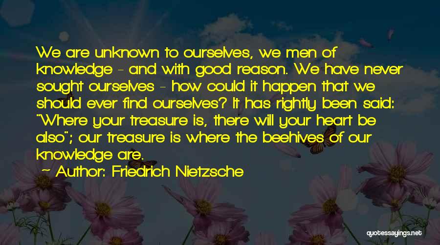 Not Knowing What Your Heart Wants Quotes By Friedrich Nietzsche
