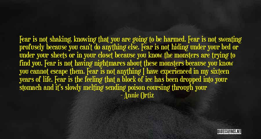 Not Knowing What You're Feeling Quotes By Annie Ortiz Not Knowing What You're Feeling Quotes By Annie Ortiz