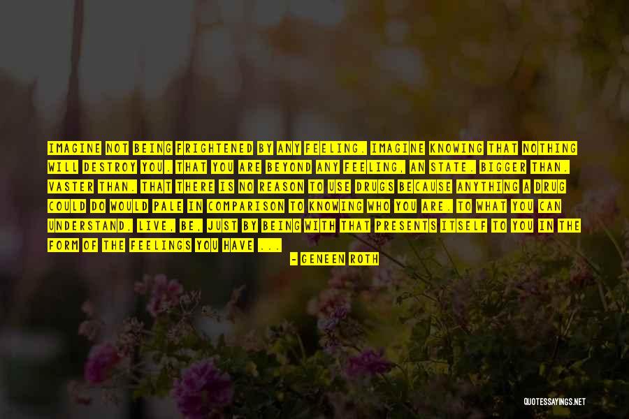 Not Knowing What You're Feeling Quotes By Geneen Roth Not Knowing What You're Feeling Quotes By Geneen Roth