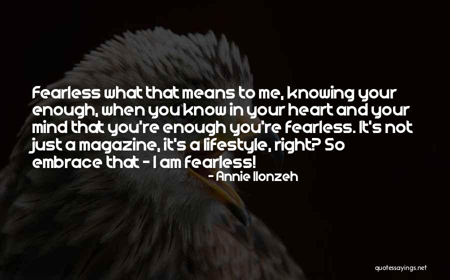 Not Knowing What's Right Quotes By Annie Ilonzeh