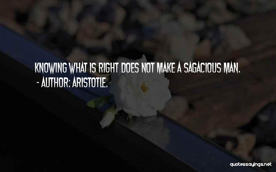 Not Knowing What's Right Quotes By Aristotle.