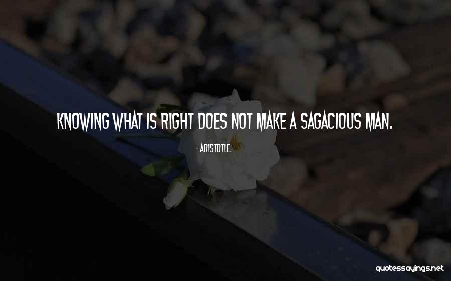 Not Knowing What's Right Quotes By Aristotle.