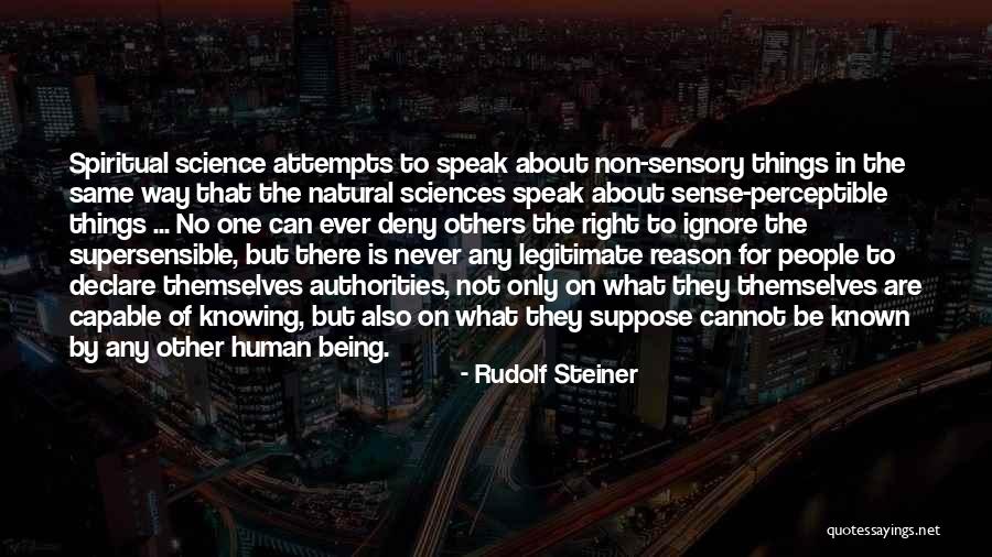 Not Knowing What's Right Quotes By Rudolf Steiner