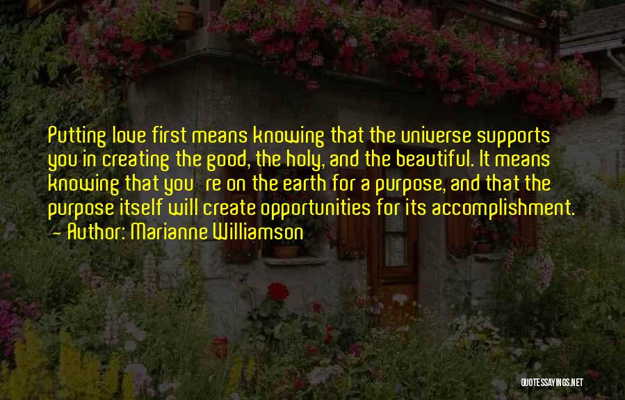 Not Knowing Your Beautiful Quotes By Marianne Williamson