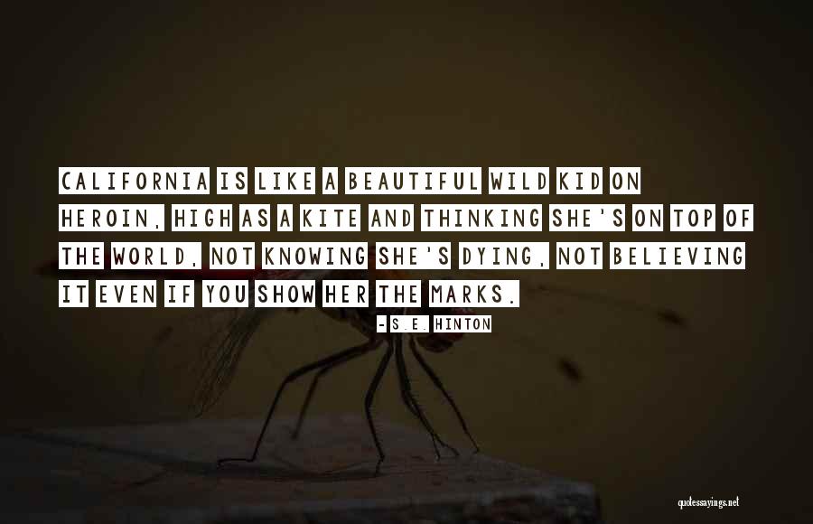 Not Knowing You're Beautiful Quotes By S.E. Hinton Not Knowing You're Beautiful Quotes By S.E. Hinton