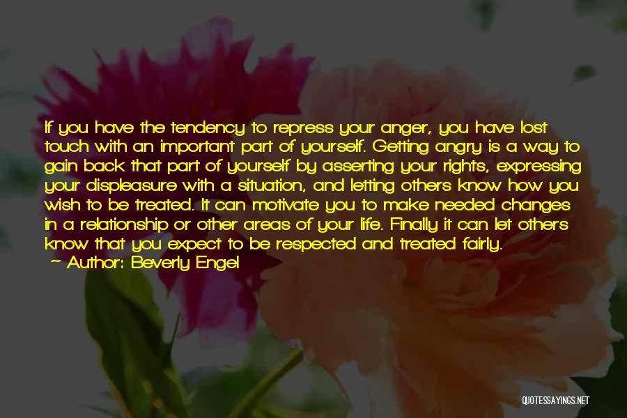 Not Letting Someone Back Into Your Life Quotes By Beverly Engel