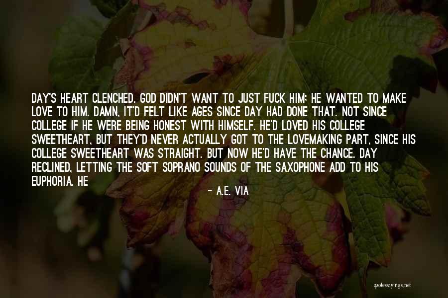 Not Letting Someone In Your Heart Quotes By A.E. Via Not Letting Someone In Your Heart Quotes By A.E. Via