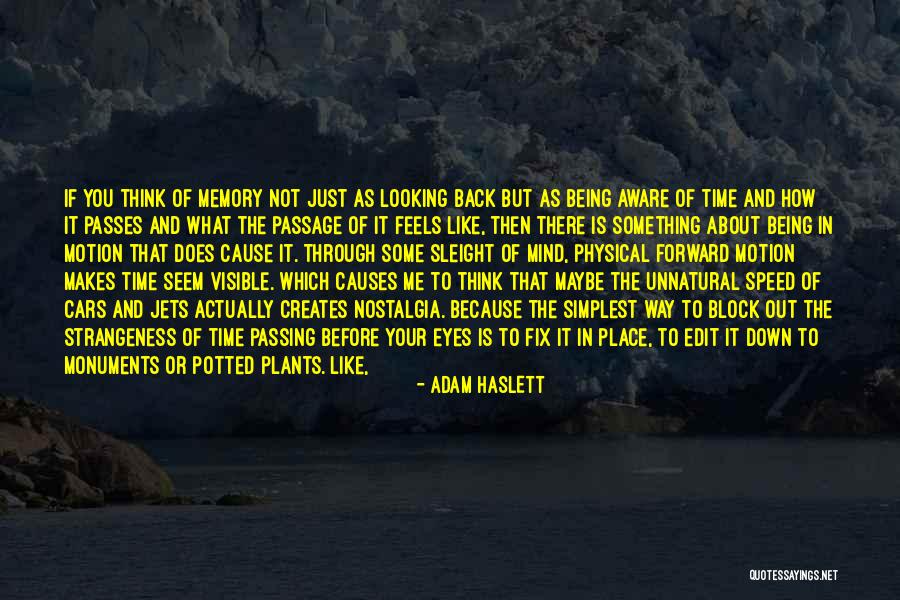 Not Looking Forward To Something Quotes By Adam Haslett Not Looking Forward To Something Quotes By Adam Haslett