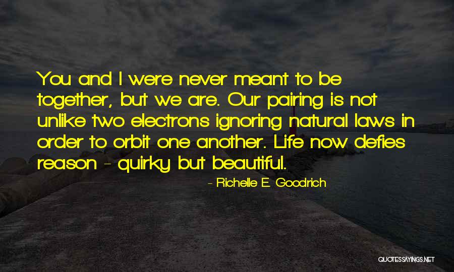 Not Meant Together Quotes By Richelle E. Goodrich