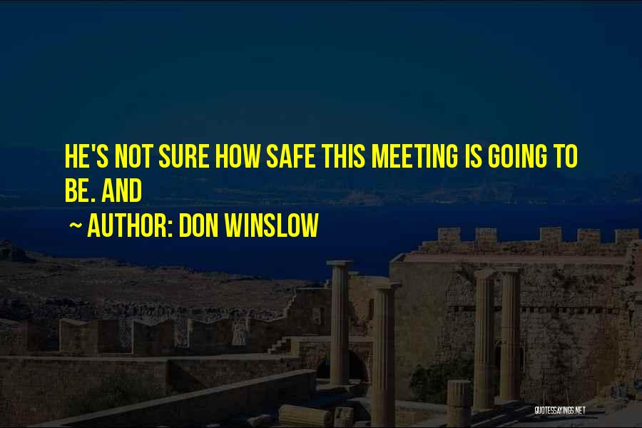 Not Meeting Quotes By Don Winslow