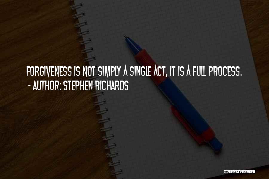 Not Moving On Quotes By Stephen Richards