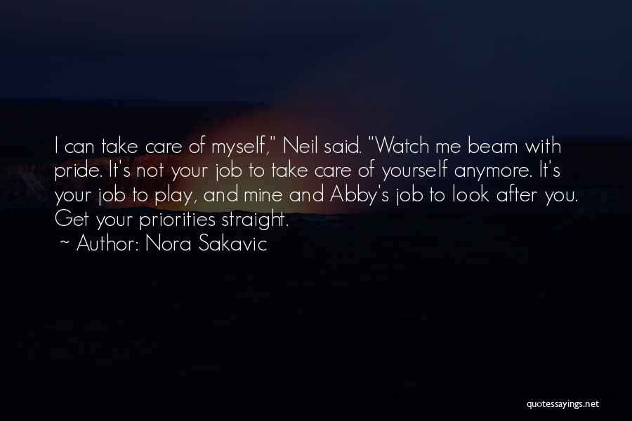 Not Myself Anymore Quotes By Nora Sakavic