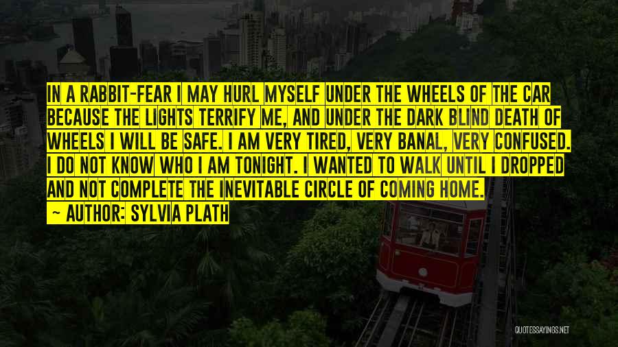 Not Myself Tonight Quotes By Sylvia Plath