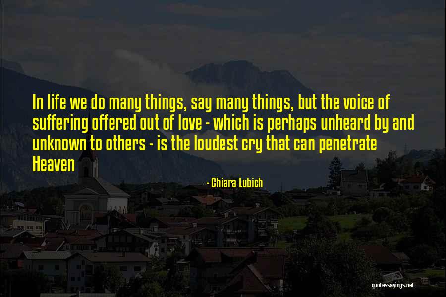 Not Nearly Uncanny Enough Quotes By Chiara Lubich Not Nearly Uncanny Enough Quotes By Chiara Lubich