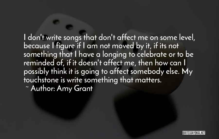 Not On My Level Quotes By Amy Grant