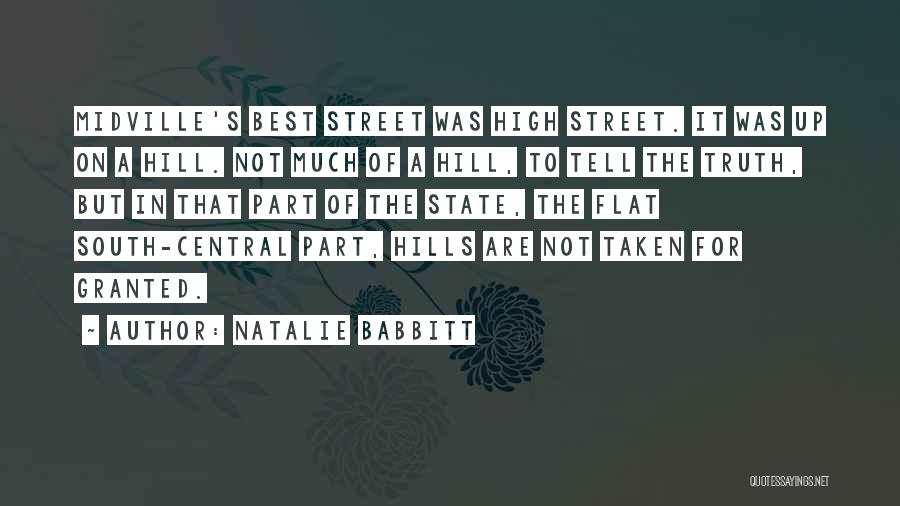 Not On The High Street Quotes By Natalie Babbitt